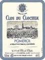 Clos du Clocher Pomerol 2000 Front Label