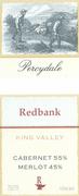 Redbank Percydale Cabernet- Merlot 2000 Front Label