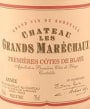 Chateau Les Grandes Marechaux Cotes de Blaye 2000 Front Label
