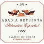 Abadia Retuerta Seleccion Especial 1999 Front Label