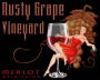 Rusty Grape Vineyards Merlot 2012 Front Label