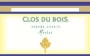 Clos du Bois Merlot (half-bottle) 2000 Front Label