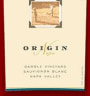 Origin-Napa Gamble Vineyard Sauvignon Blanc 2001 Front Label