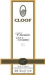 Cloof Chenin Blanc 2001 Front Label