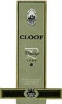 Cloof Pinotage 2000 Front Label