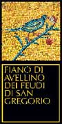 Feudi di San Gregorio Fiano di Avellino 2001 Front Label
