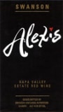 Swanson Alexis Estate Red 2000 Front Label