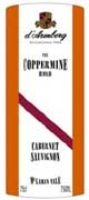 d'Arenberg The Coppermine Road Cabernet Sauvignon 2000 Front Label