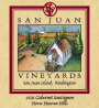 San Juan Vineyards Cabernet Sauvignon 2011 Front Label