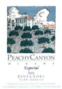 Peachy Canyon Especial Zinfandel 2000 Front Label