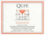 Qupe Marsanne Santa Barbara 2001 Front Label