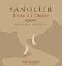 Sanglier Cellars Blanc du Tusque 2009 Front Label