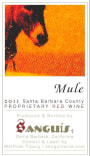 Sanguis Mule 2011 Front Label