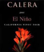 Calera El Nino Pinot Noir 2001 Front Label