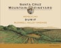 Santa Cruz Mountain Vineyard Durif McDowell Valley 2007 Front Label