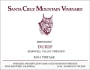 Santa Cruz Mountain Vineyard Durif McDowell Valley 2004 Front Label
