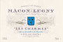 Cave de Lugny Macon-Lugny Les Charmes Chardonnay 2001 Front Label