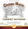 Cousino Macul Cabernet Sauvignon 2001 Front Label