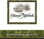Chateau Ste. Michelle Johannisberg Riesling 2002 Front Label
