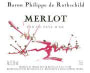 Baron Philippe de Rothschild Merlot 2001 Front Label
