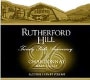 Rutherford Hill Chardonnay 2001 Front Label