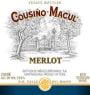 Cousino Macul Merlot 2001 Front Label