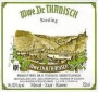 Dr. H. Thanisch (Erben Müller-Burggraef) Estate Riesling QbA 2001 Front Label