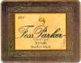 Fess Parker Mackie's Blend Syrah 2000 Front Label