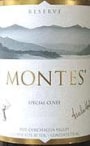 Montes Fume Blanc 2001 Front Label