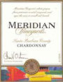 Meridian Santa Barbara Chardonnay (half-bottle) 2001 Front Label