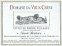 Domaine du Vieux Chene Cuvee Beatrice Cotes du Rhone Village 2001 Front Label