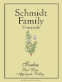 Schmidt Family Vineyards Soulea 2011 Front Label