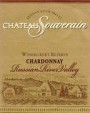 Chateau Souverain Winemaker's Reserve Chardonnay 2000 Front Label