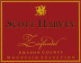 Scott Harvey Mountain Selection Zinfandel 2013 Front Label