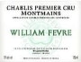 William Fevre Chablis Montmains Premier Cru 2000 Front Label