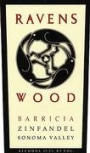 Ravenswood Barricia Vineyard Zinfandel 2000 Front Label