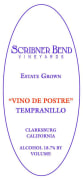 Scribner Bend Vineyards Vino de Postre Tempranillo 2007 Front Label