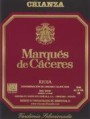 Marques de Caceres Rioja Crianza 1999 Front Label