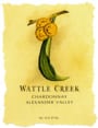 Wattle Creek Alexander Valley Chardonnay 2001 Front Label