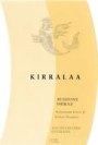 Kirralaa Bushvine Shiraz 2001 Front Label