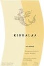 Kirralaa Merlot 2001 Front Label