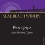 Seal Beach Winery Pinot Grigio 2014 Front Label