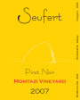 Seufert Winery Momtazi Vineyard Pinot Noir 2007 Front Label