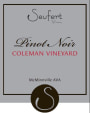 Seufert Winery Coleman Vineyard Pinot Noir 2011 Front Label