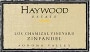 Haywood Los Chamizal Zinfandel 1999 Front Label