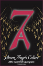 Seven Angels Cellars Cabernet Sauvignon 2013 Front Label
