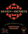 Seven of Hearts Curmudgeon Cuvee Armstrong Vineyard Pinot Noir 2012 Front Label