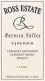 Ross Estate Lynedoch Red Blend 2000 Front Label