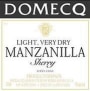 Pedro Domecq Manzanilla Front Label