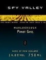 Spy Valley Pinot Gris 2002 Front Label